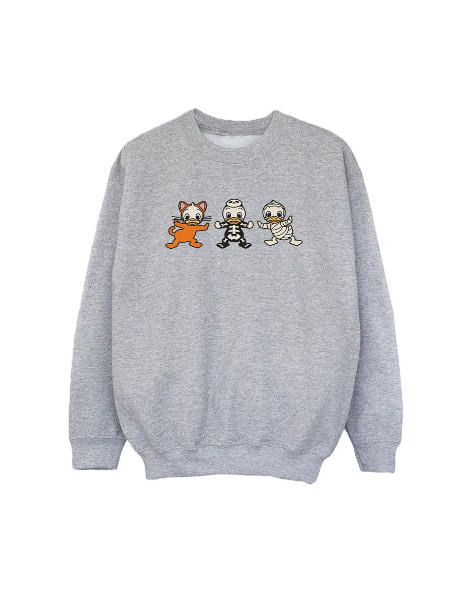 Disney Boys Duck Tales Halloween Costumes Sweatshirt - Sports Grey - 1