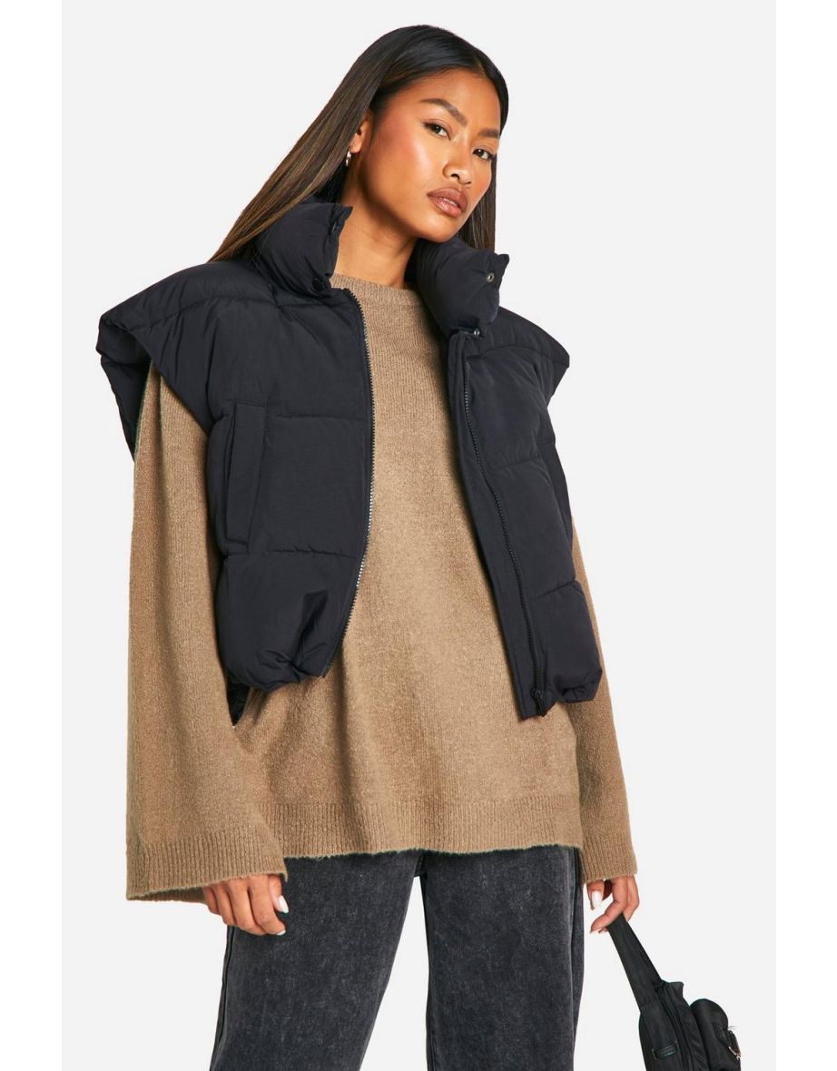 Padded Crop Gilet