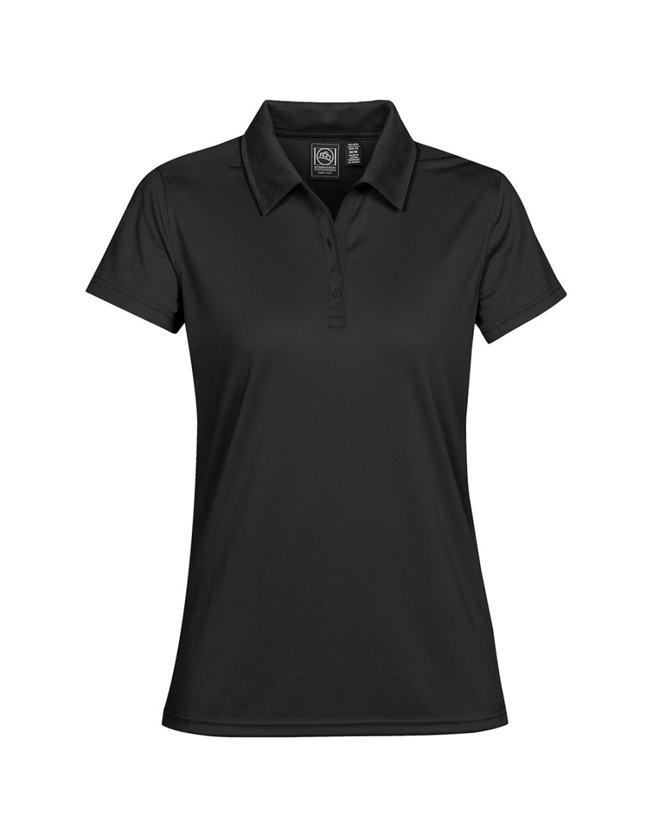 Stormtech Womens/Ladies Eclipse Piqué Polo Shirt - Black