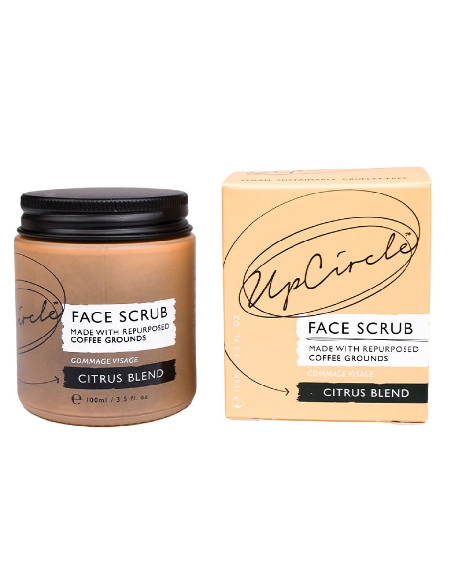 UpCircle Coffee Face Scrub Citrus Blend Pot 100ml