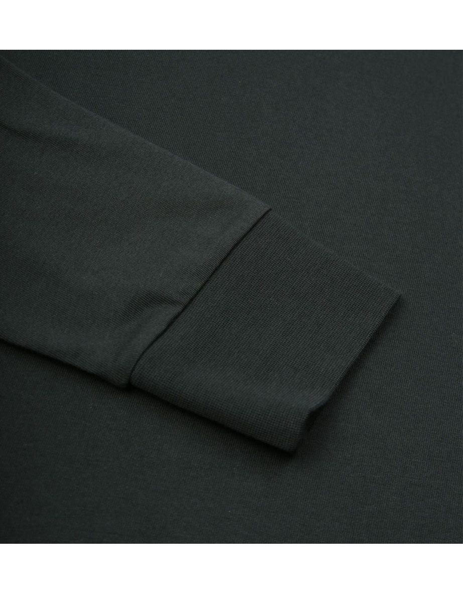 Men's Fred Perry Twin Tipped Long Sleeve T-Shirt in Green - 4