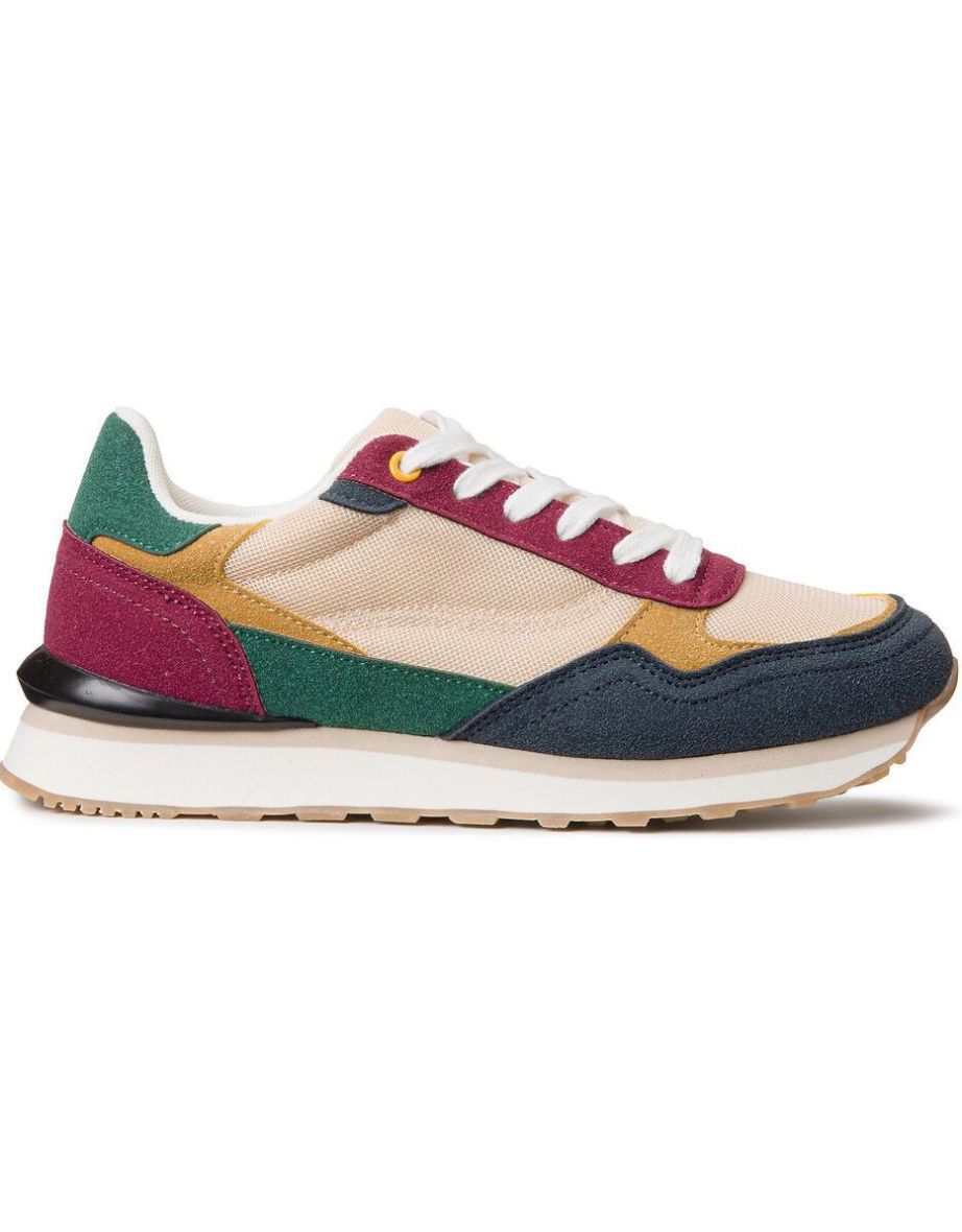 Retro Running Multicolour Trainers