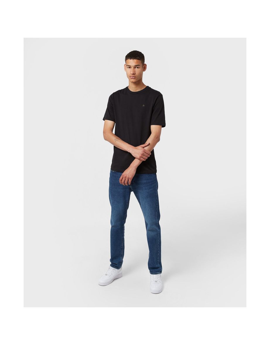 Men's Scotch & Soda Organic T-Shirt in Black - 4