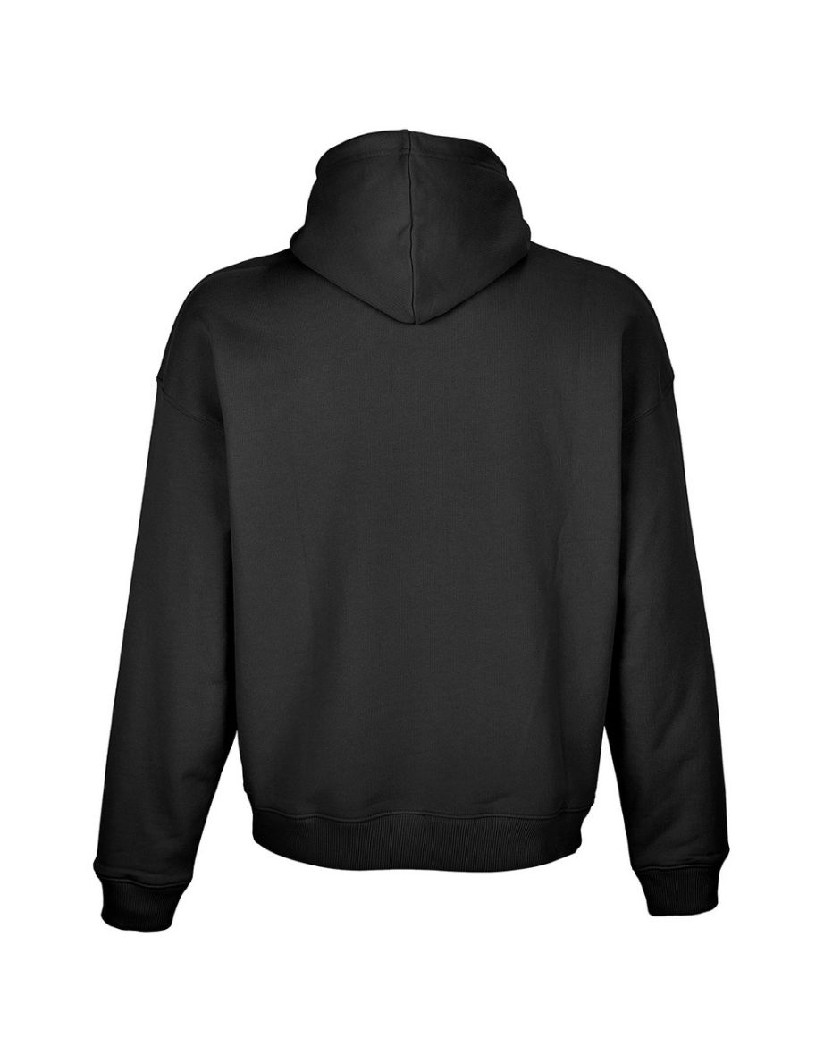 SOLS Unisex Adult Connor Organic Oversized Hoodie - Black - 1