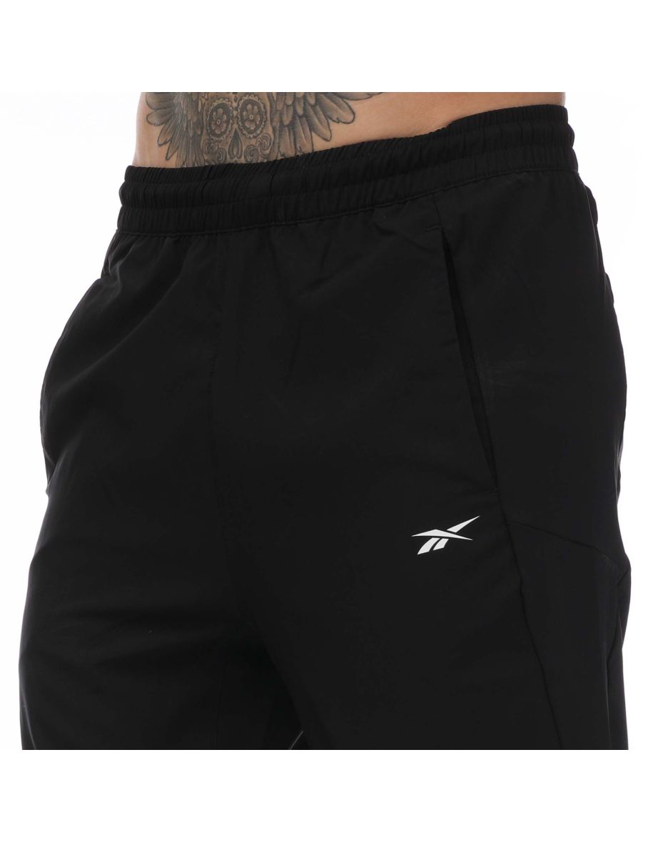 Men's Reebok Workout Ready Track Pants in Black - 2