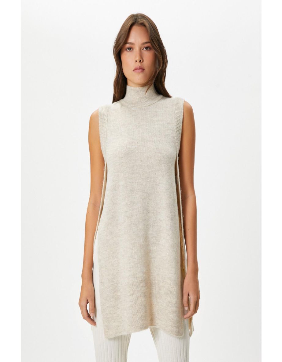 Women's Beige Vest