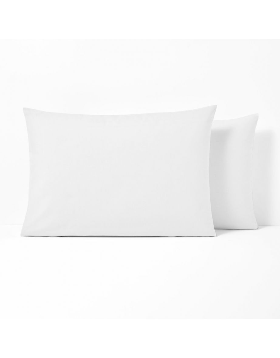 SCENARIO Plain Cotton Pillowcase - 4
