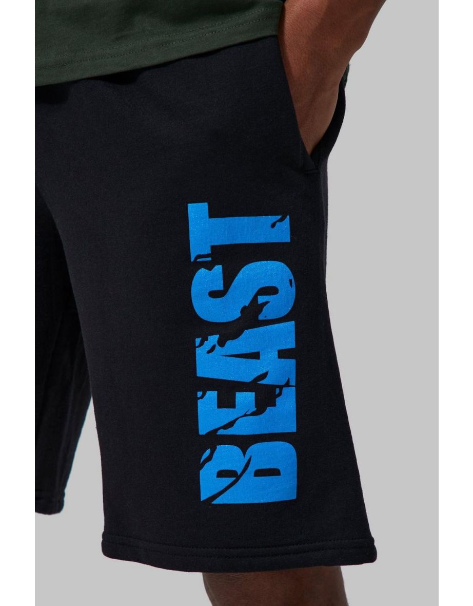 Man Active X Beast Gym Shorts - black - 2