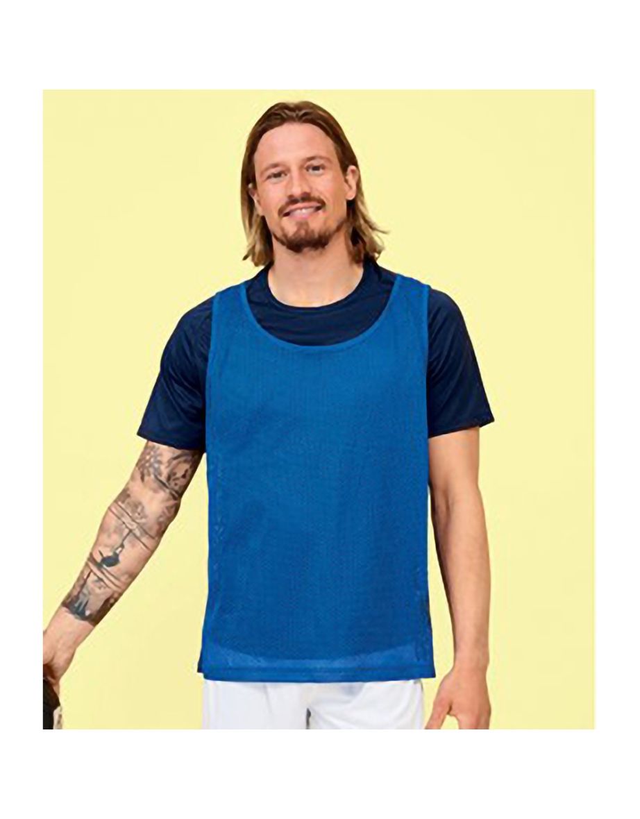 SOLS Mens Anfield Sports Training Bib - Royal Blue - 2