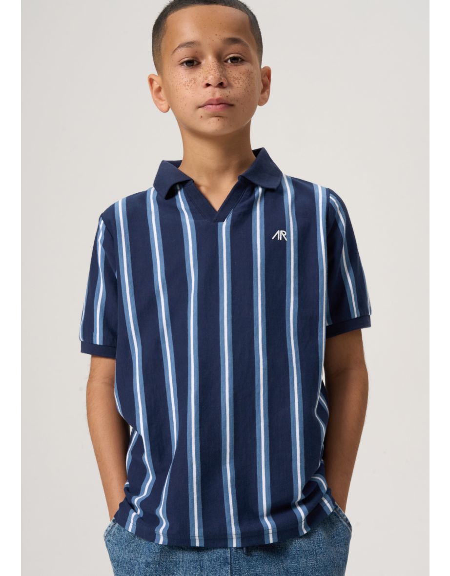 King Stripe Polo