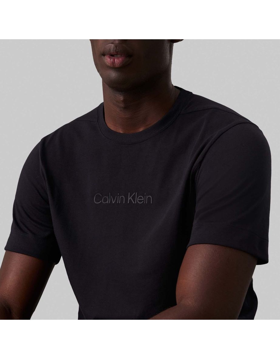 Men's Calvin Klein Gym T-Shirt in Black - 2