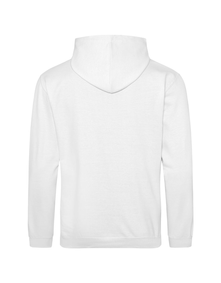 Awdis Unisex Adult College Hoodie - Arctic White - 1