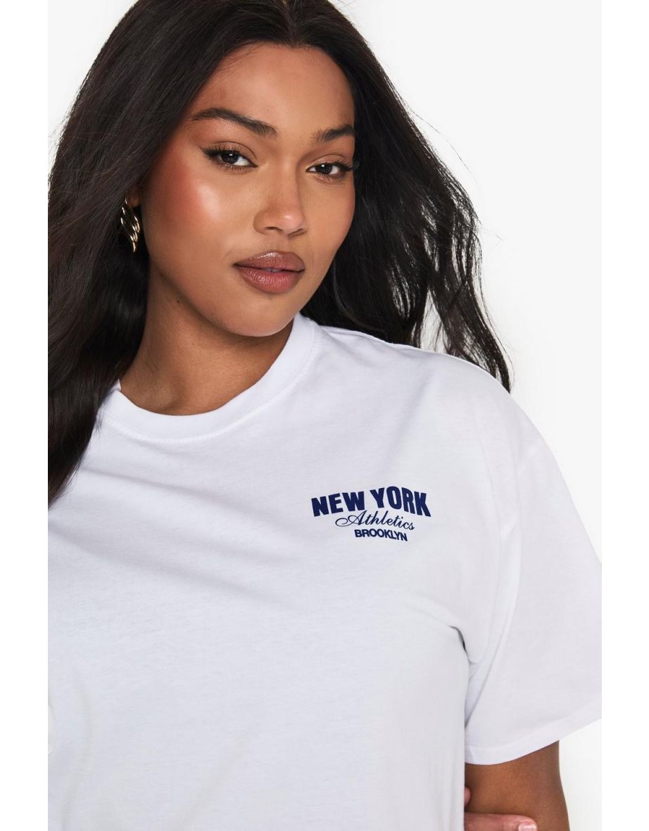 Plus New York T-Shirt - white - 3