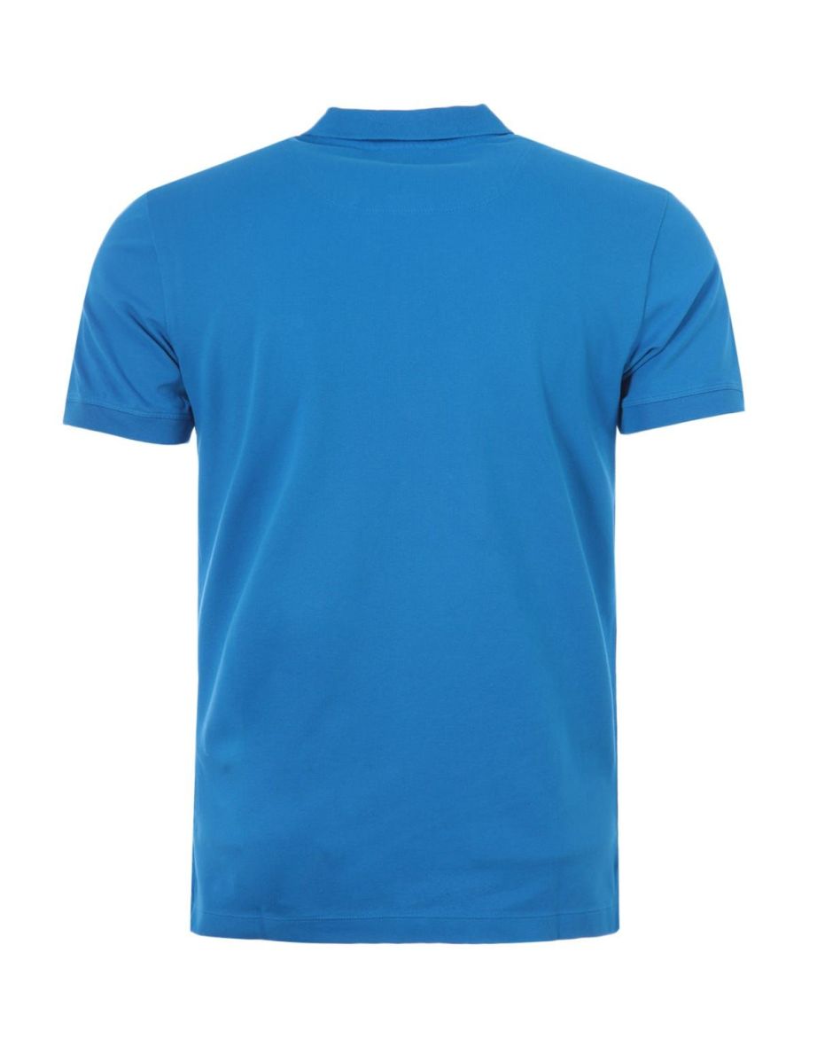 Men's Diesel THeal HD Logo Polo Shirt in Blue - 1