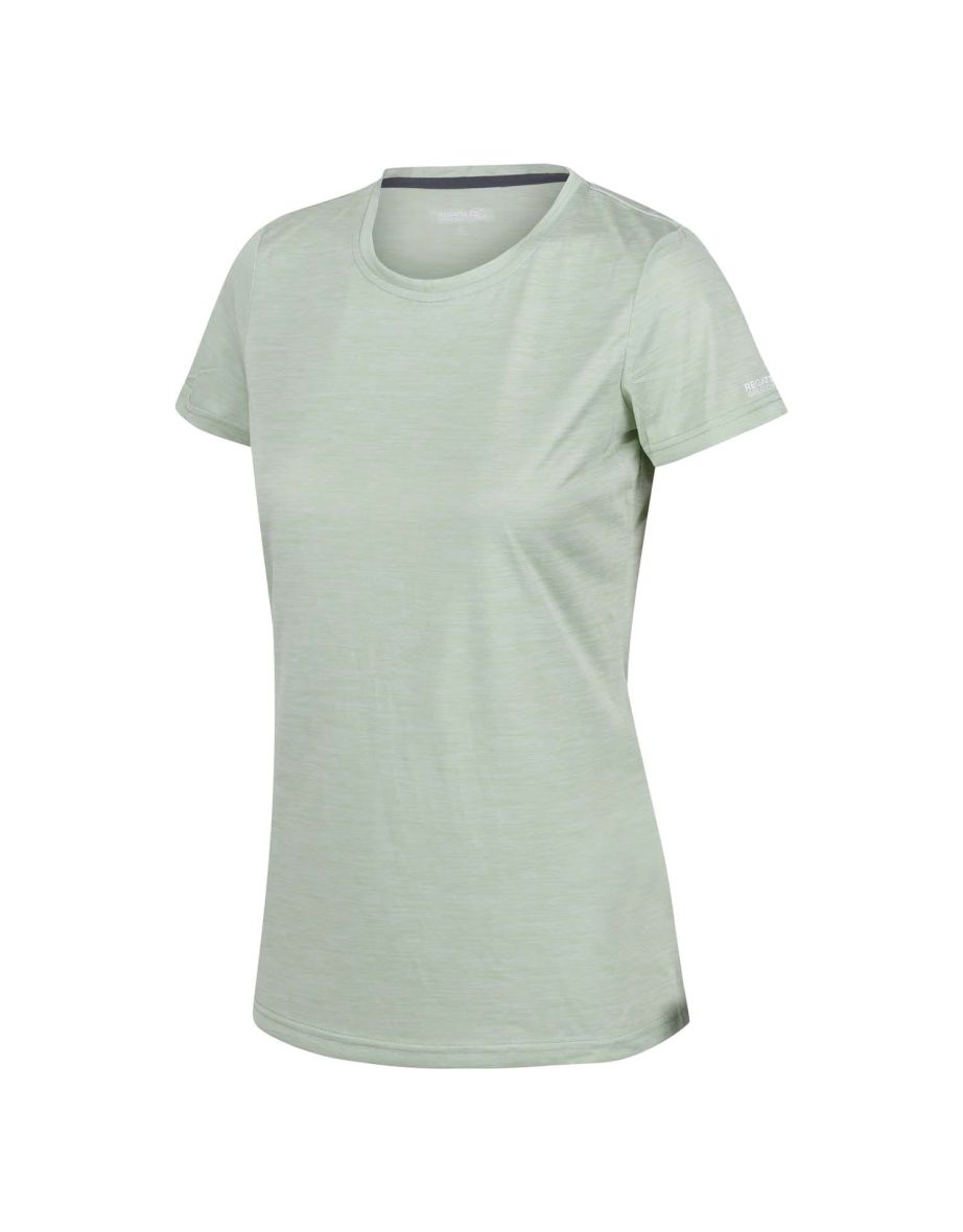 Women's Regatta Fingal Edition Wicking Jersey T-Shirt in Green - 2