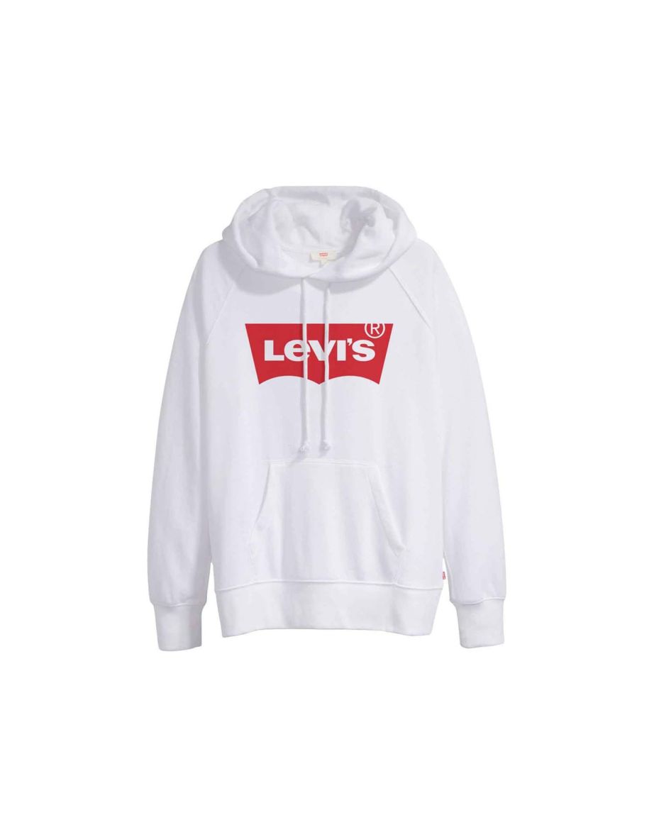 Women's Levis Graphic Standard Hoodie in White - 2
