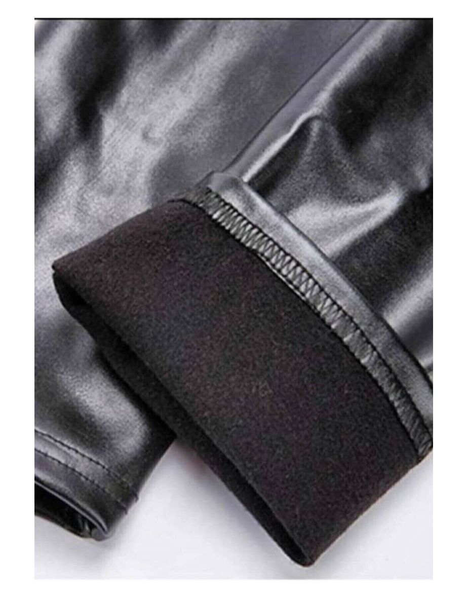 Leggings - Schwarz - High Waist - 4