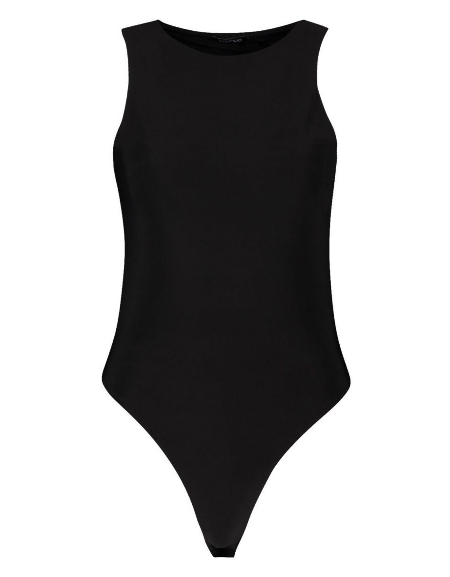 Double Slinky Bodysuit - black - 2