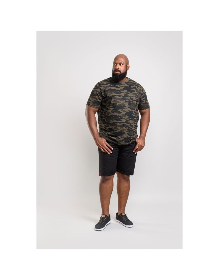 Duke Mens Gaston D555 Camouflage Print T-Shirt - Jungle - 2