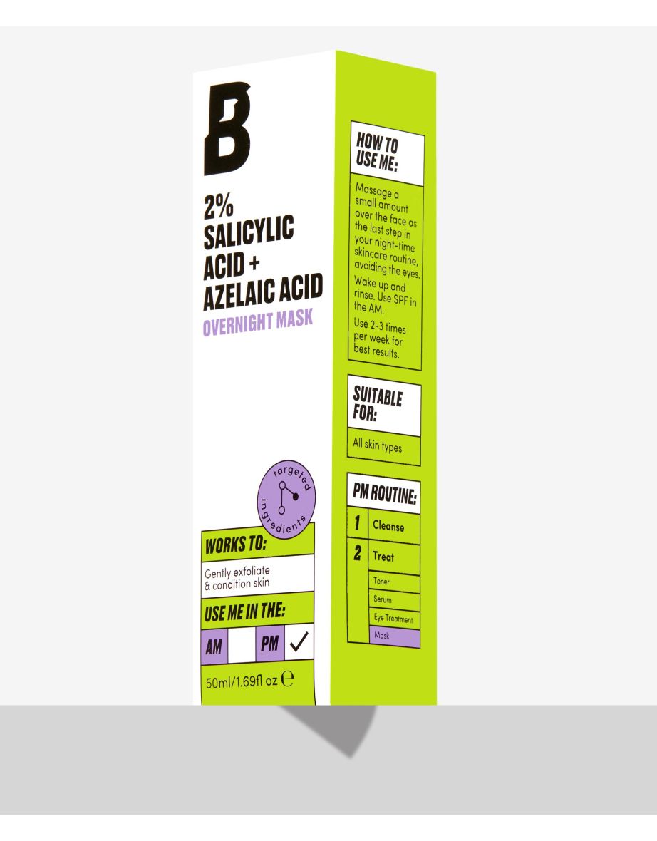 2% BHA Overnight Mask with Salicylic Acid and Azelaic Acid 50ml