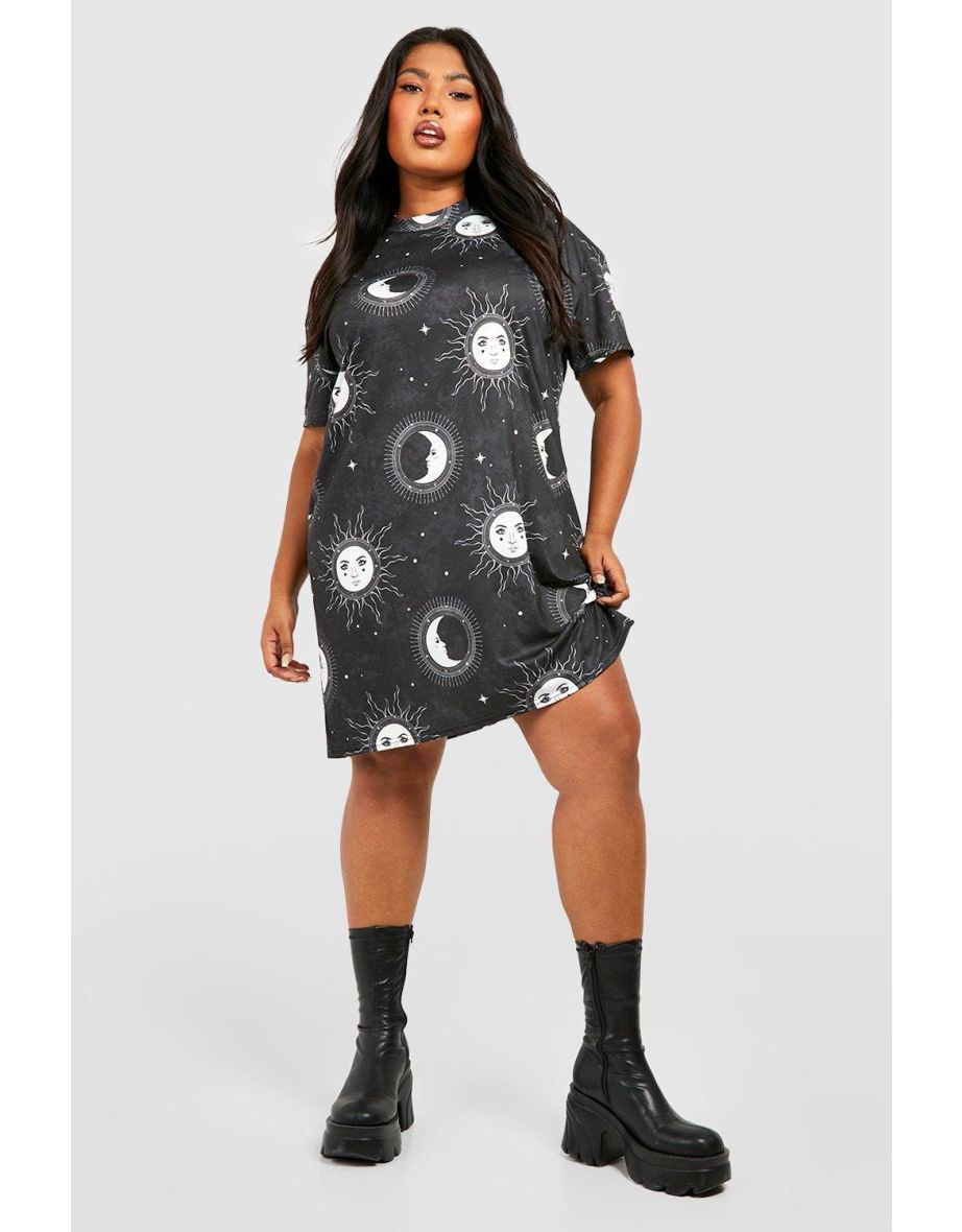 Moon t hot sale shirt dress