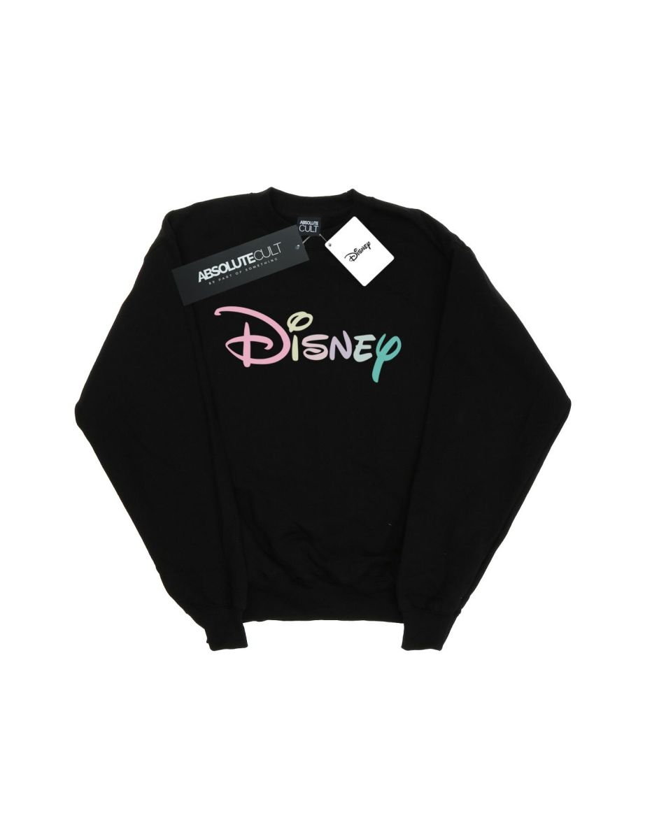 Disney Mens Pastel Logo Sweatshirt - 1