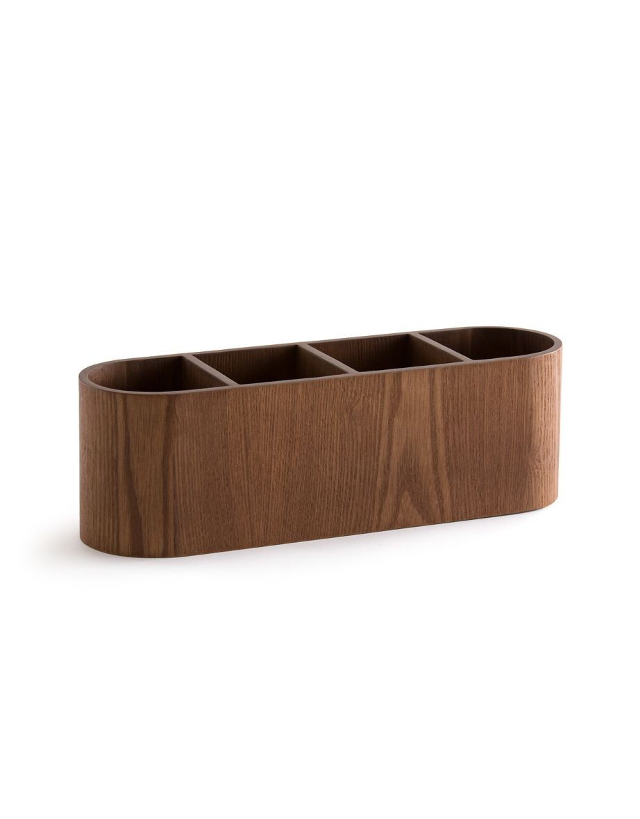 Warlo 4-Compartment Pencil Pot