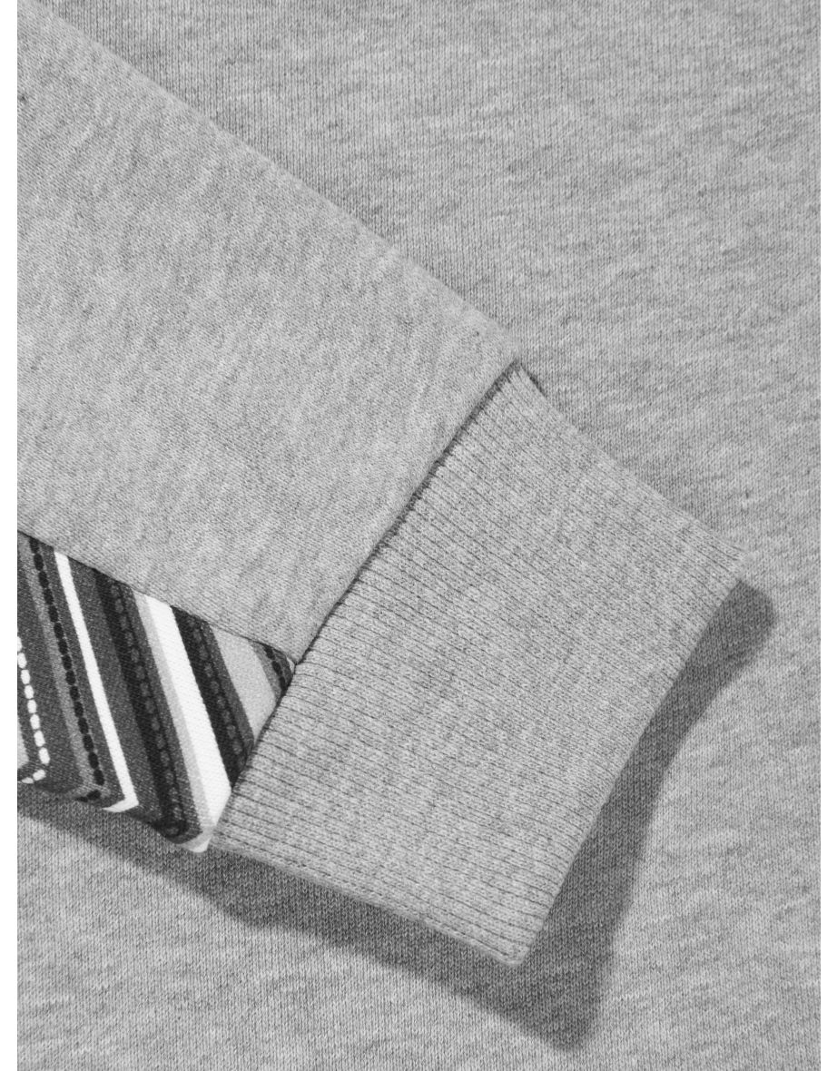 Boys Zigzag Hoodie in Grey - 4