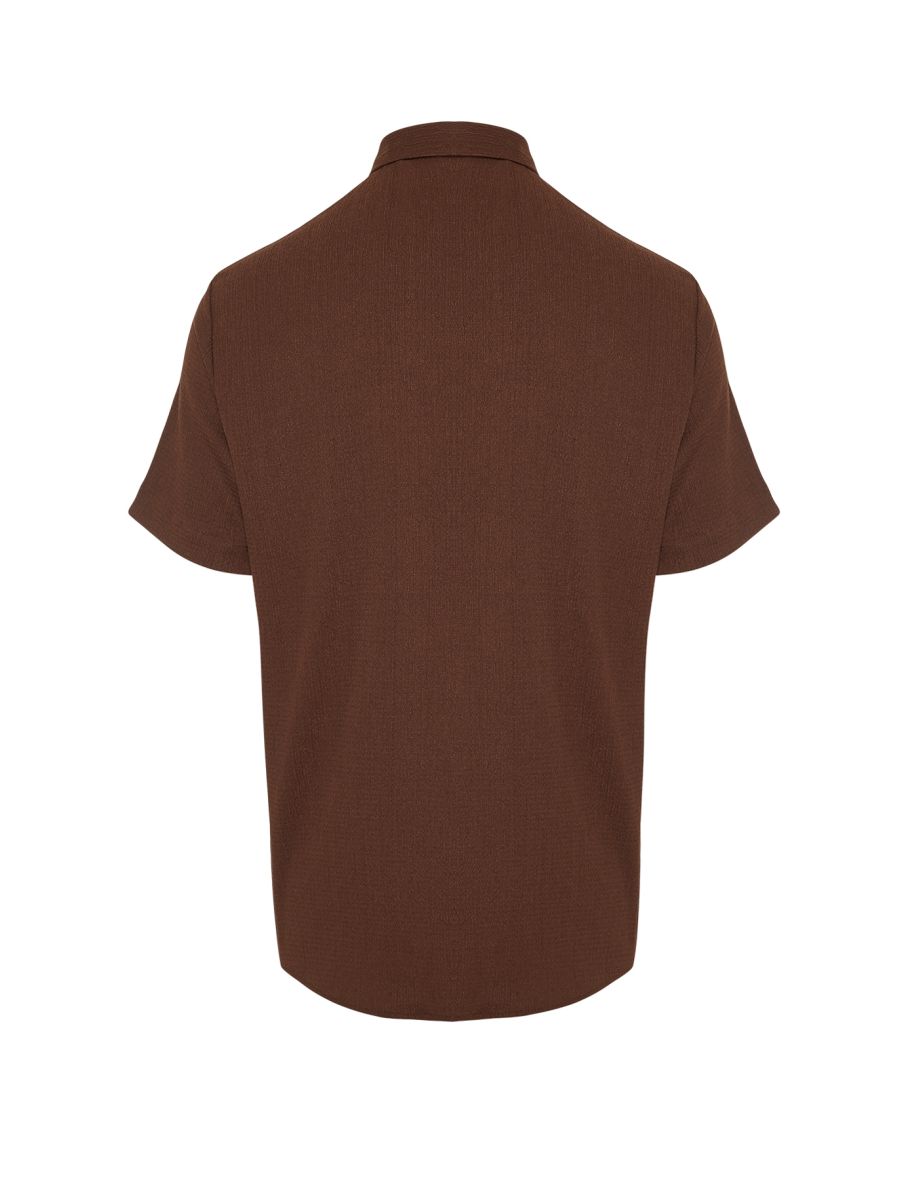 Brown Regular Shirt - 7