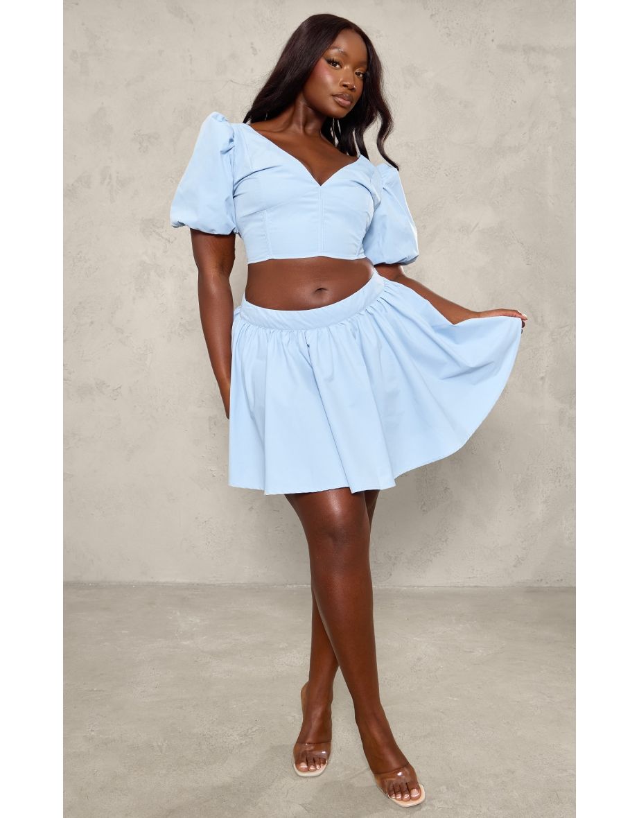 Pleated mini skirt online hotsell