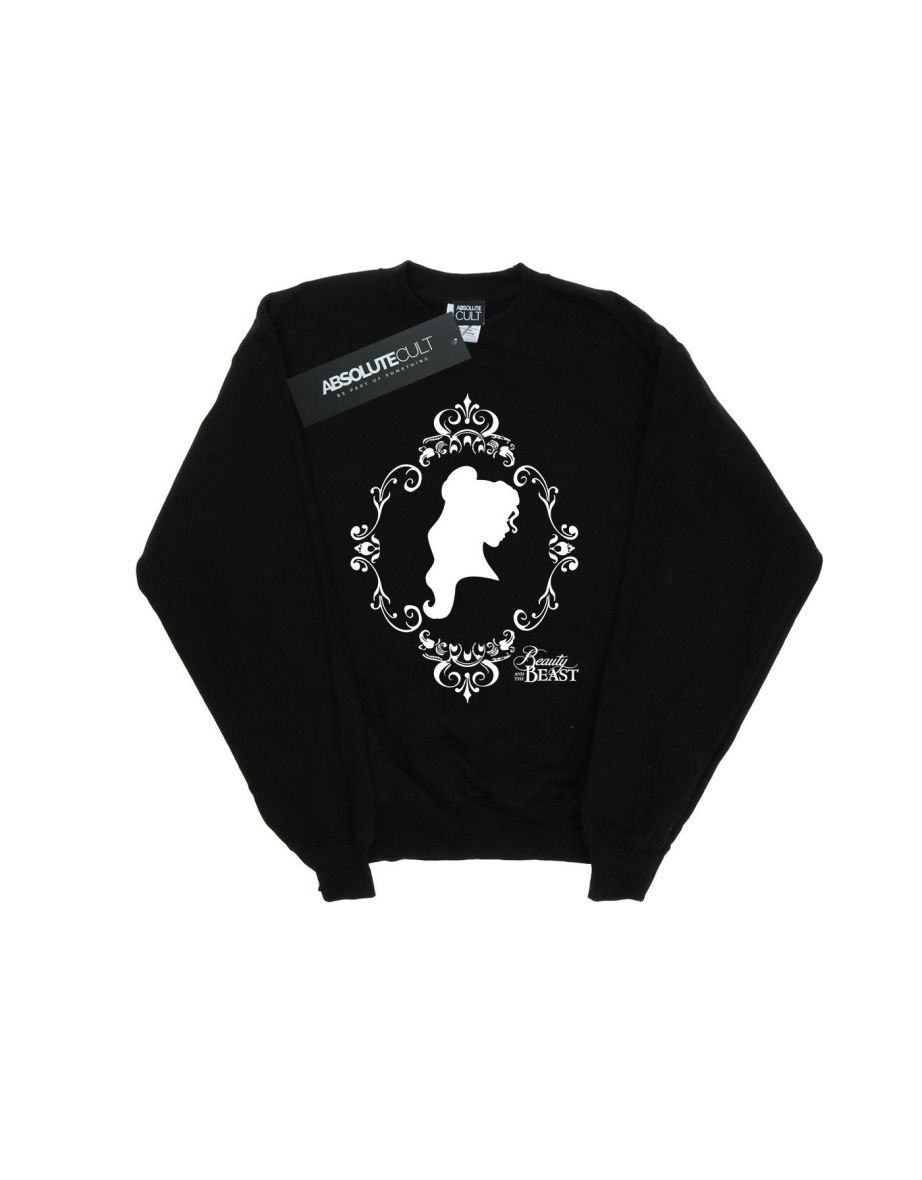 Disney Princess Womens/Ladies Belle Silhouette Sweatshirt - 1