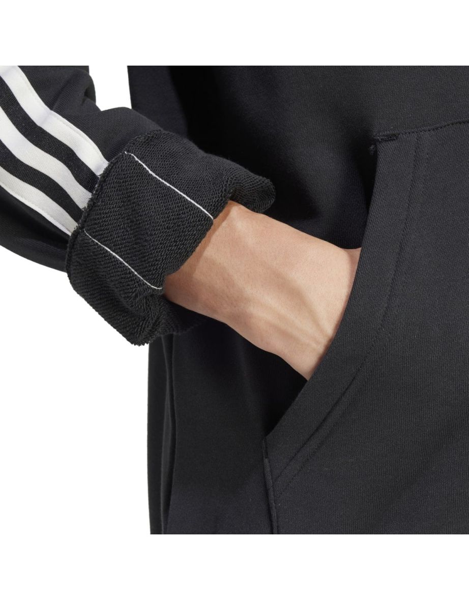 Men's adidas Originals Classic Mono Graphic Hoodie in Black - 7