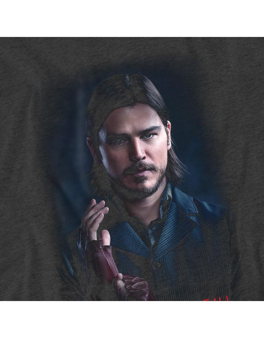 Penny Dreadful Unisex Adult Ethan T-Shirt - Charcoal - 3