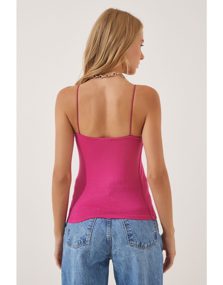 Blouse - Pink - Slim fit - 3