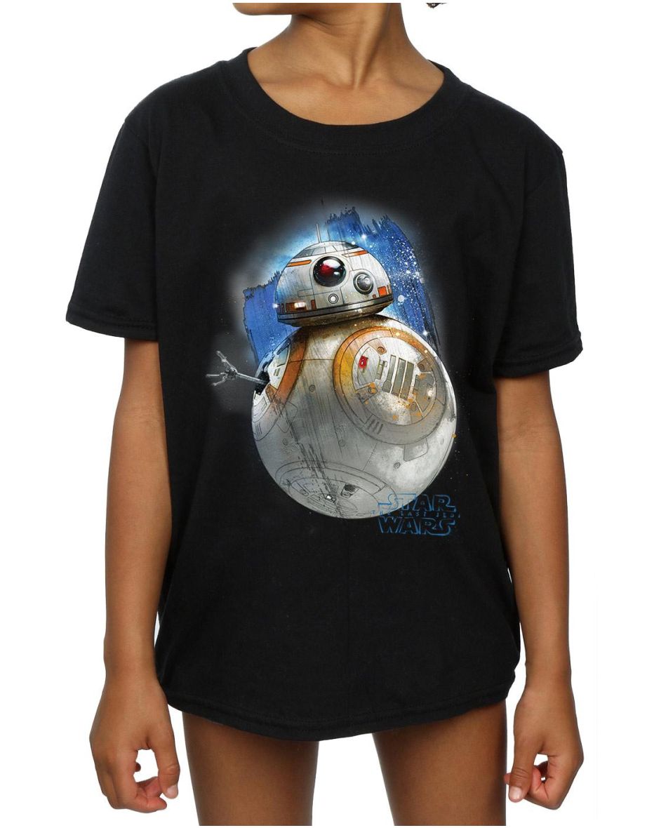 Star Wars: The Last Jedi Girls BB-8 Brushed T-Shirt - Black - 2