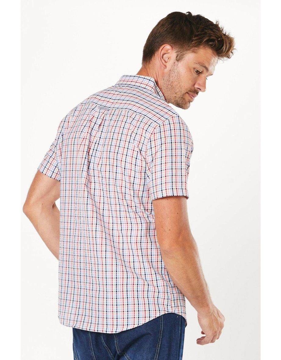 Grant Check Short Sleeve Shirt - 3