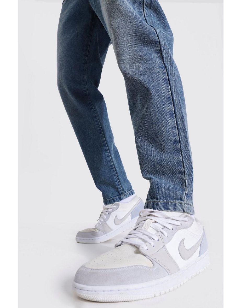 Tapered Fit Rigid Jeans - antique blue - 2