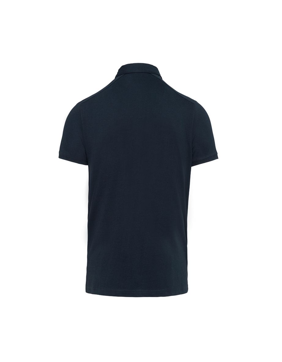 Kariban Mens Jersey Knit Polo Shirt - Navy - 1
