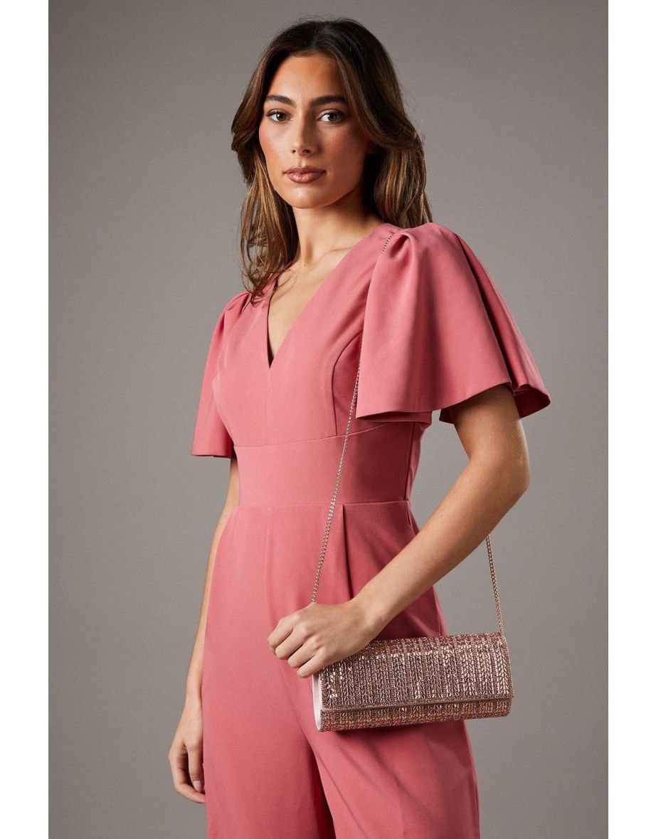 Iris Embellished Detail Clutch Bags