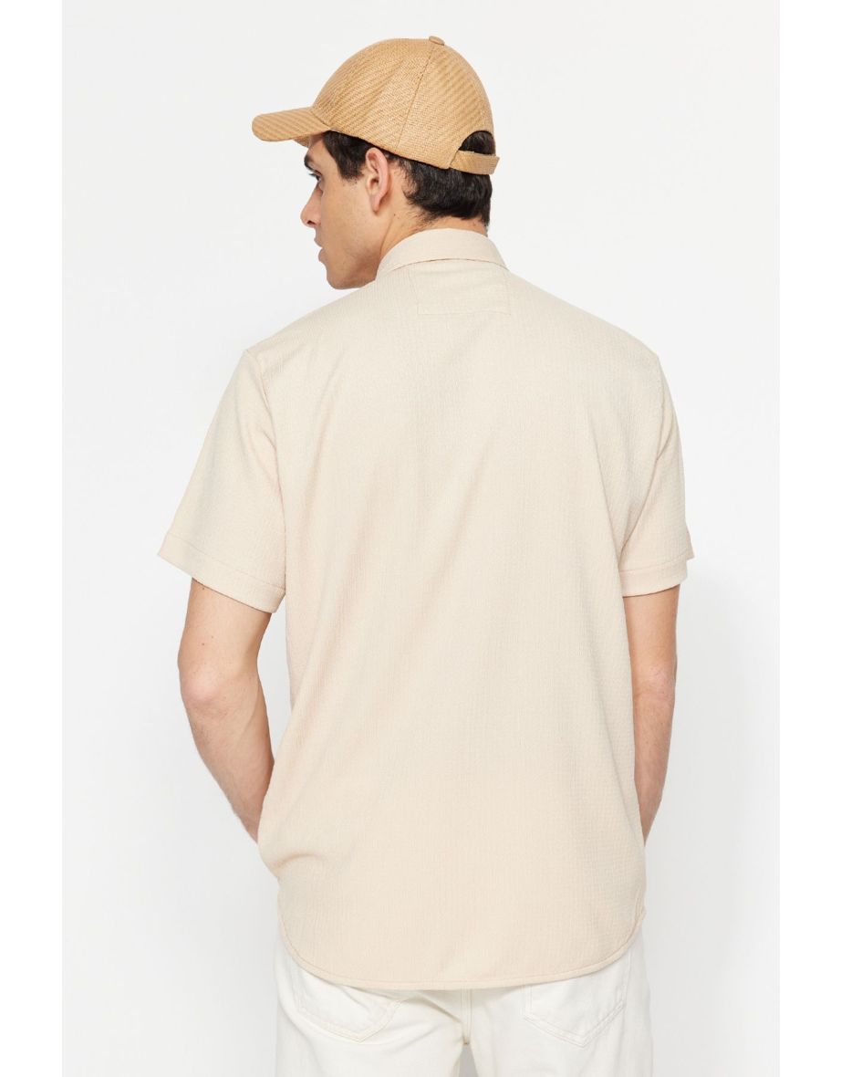 Shirt - Beige - Regular fit - 6
