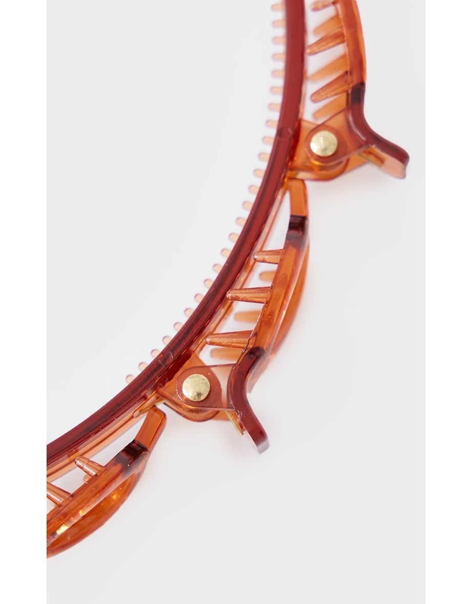 Tortoiseshell Twist Hair Clip Headband - 2