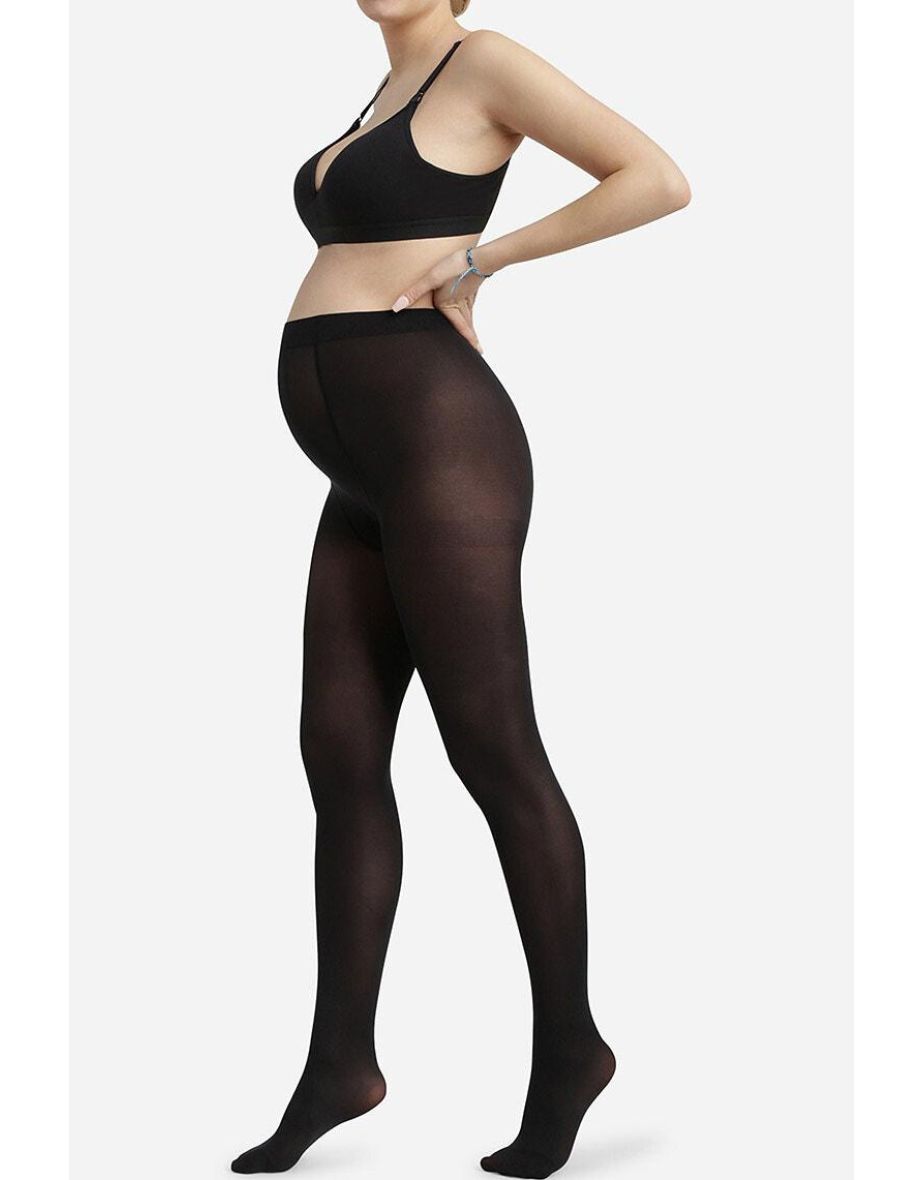 50 Denier Opaque Maternity Tights