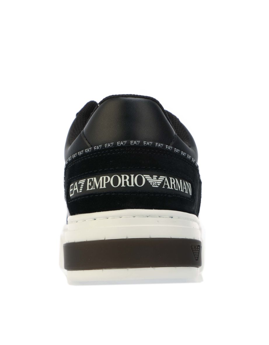Men's Emporio Armani EA7 Trainers in Black - 5