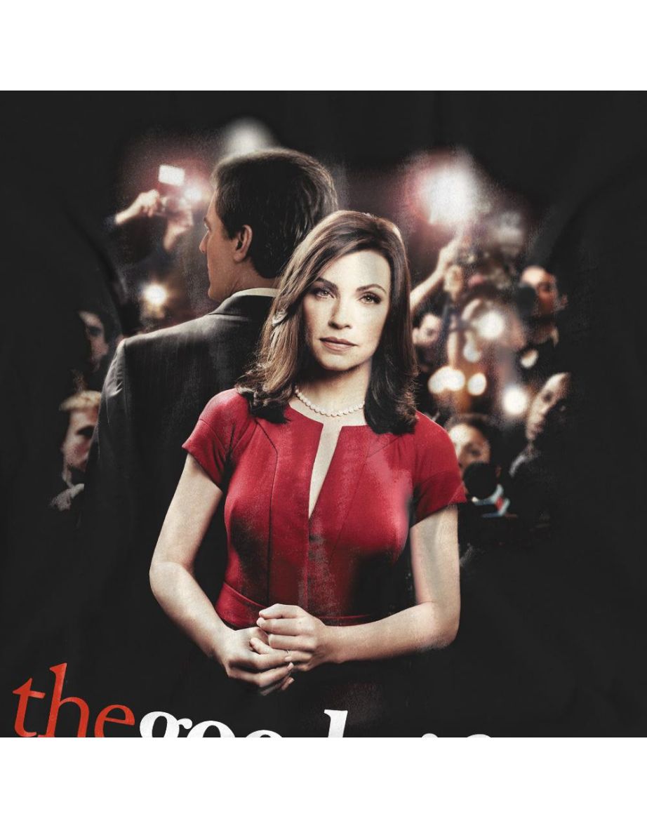 The Good Wife Unisex Adult Bad Press T-Shirt - Black - 3
