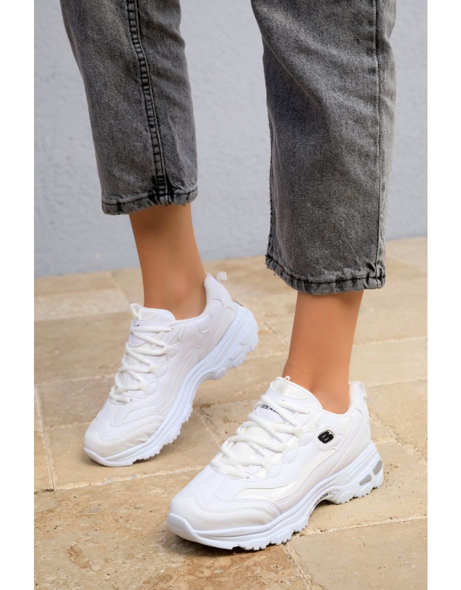 Women's White Sneakers