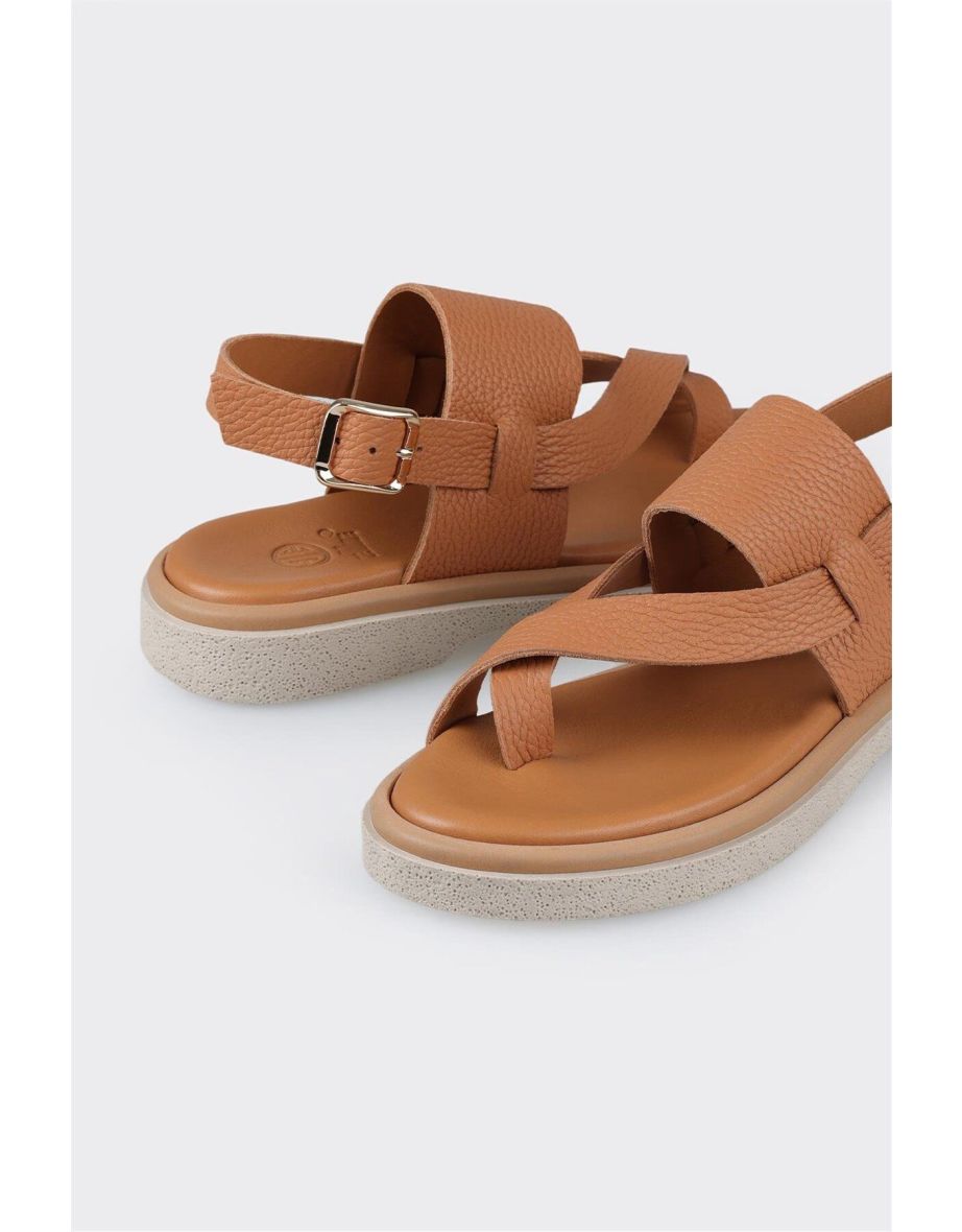 Taba Leather Women's Sports Sandals - 3