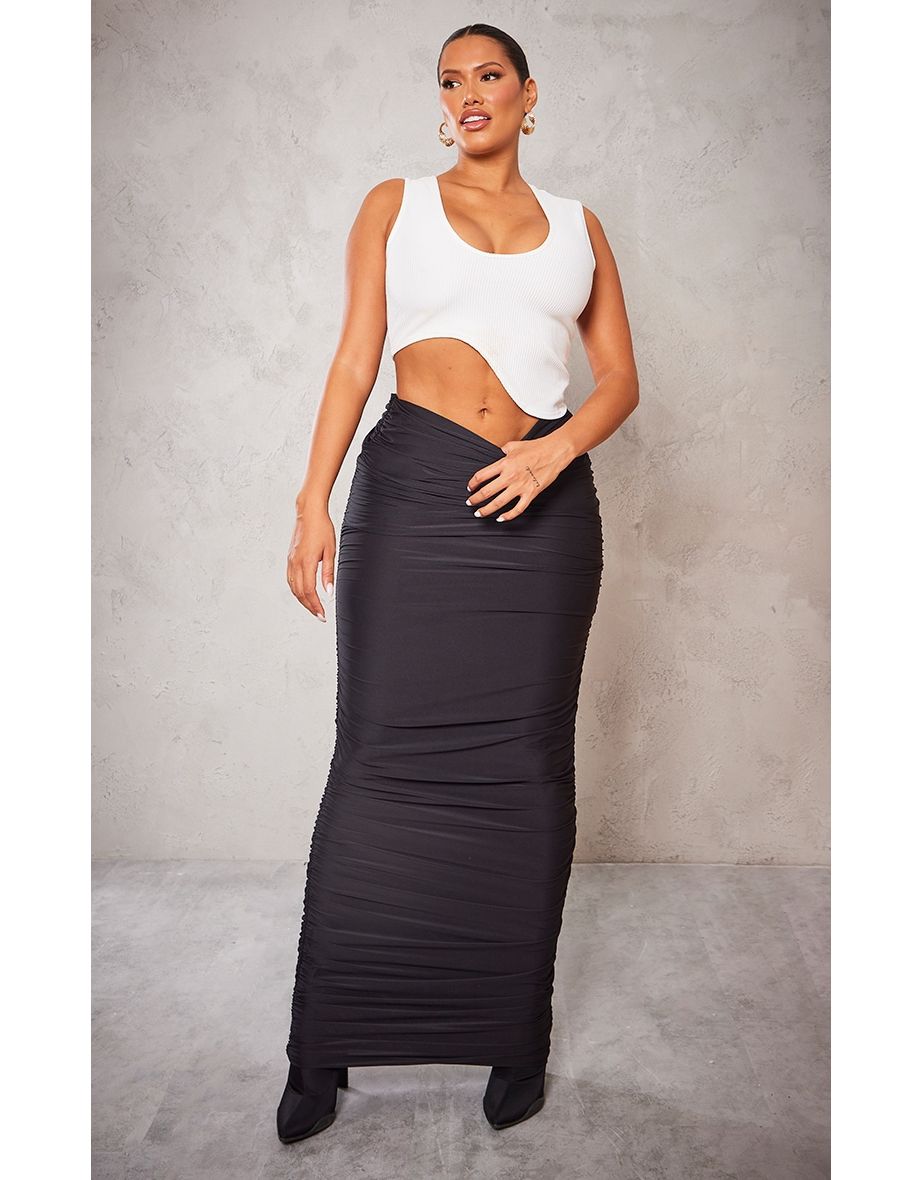 Plt ruched skirt sale