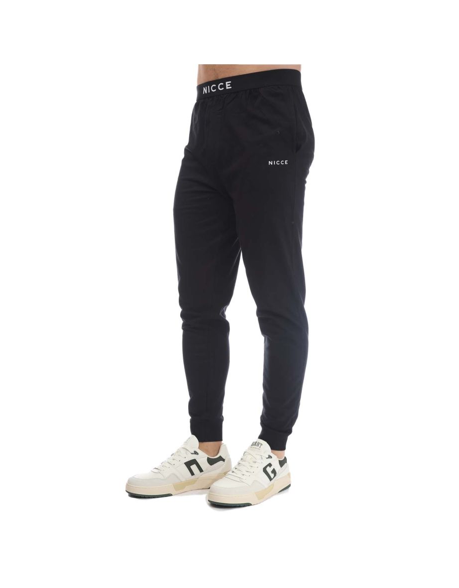 Men's NICCE Oren Cuffed Lounge Pant in Black