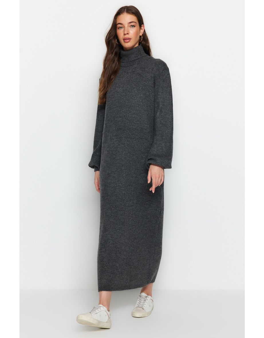 Dress - Gray - Shift