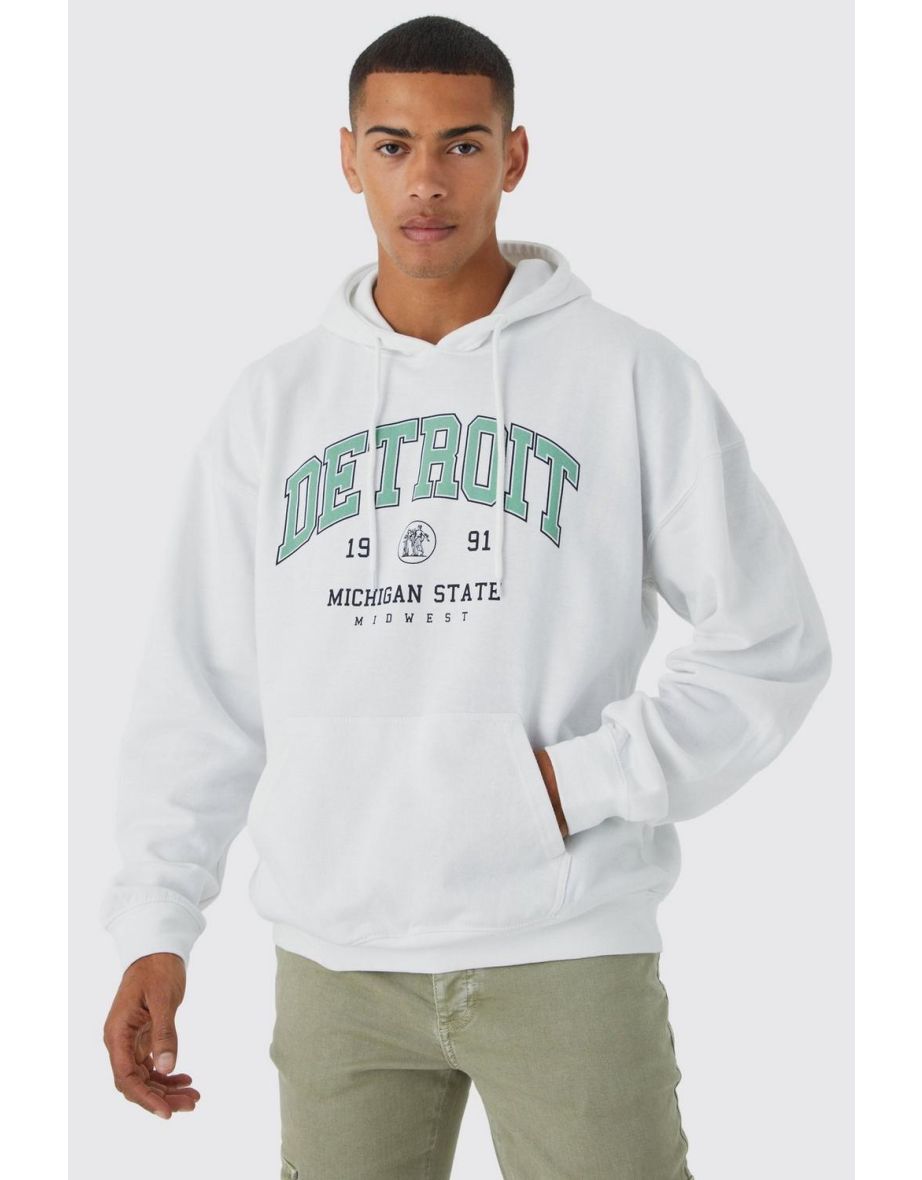 White clearance boohooman hoodie